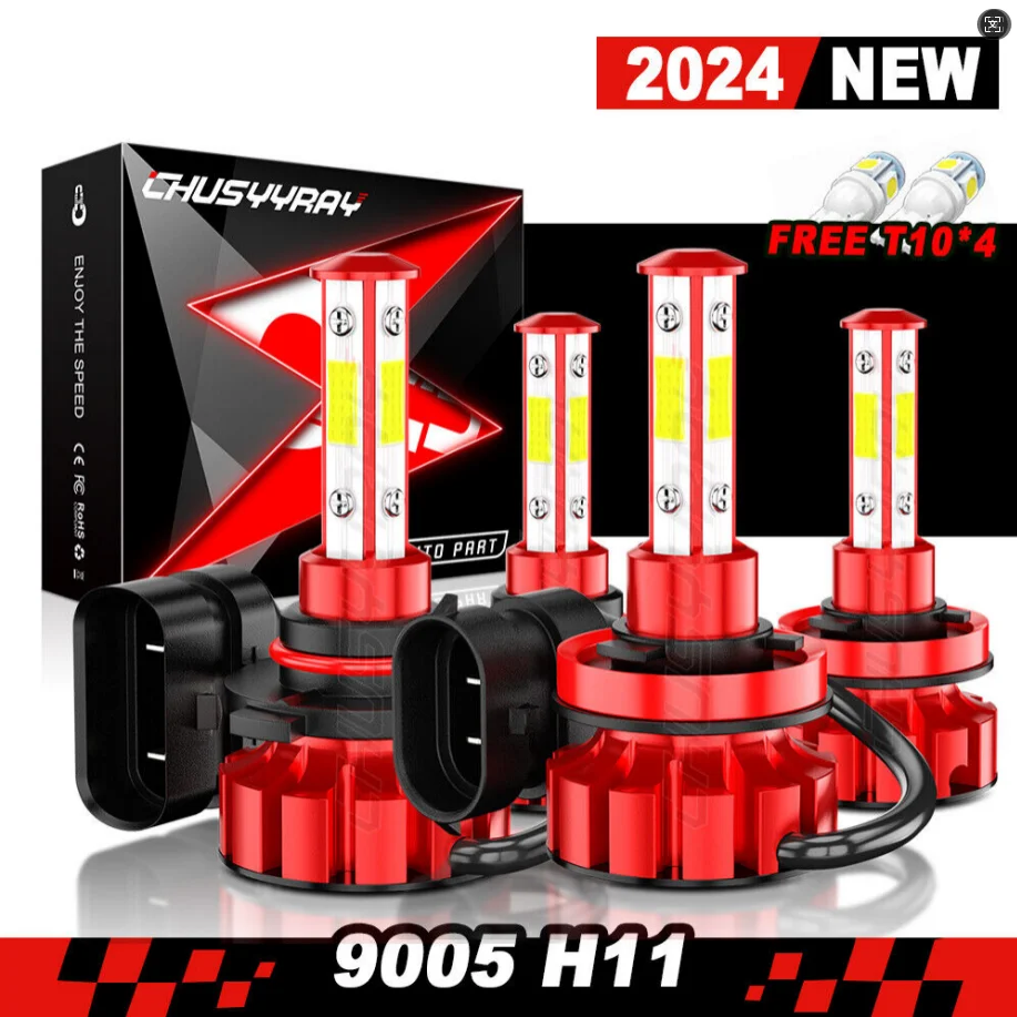 

XWQHJW Car lights Luces LED 9005 Luz Alta H11 Luz Baja Para For Toyota Camry 2007-2018 6000K Car accsesories