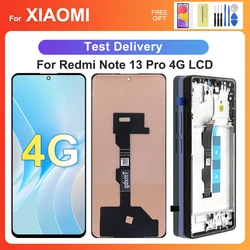 Per Xiaomi Redmi Note 13 Pro 4G testato per Redmi Note13Pro 23117 ra68g Display LCD Touch Screen Digitizer Assembly sostituzione