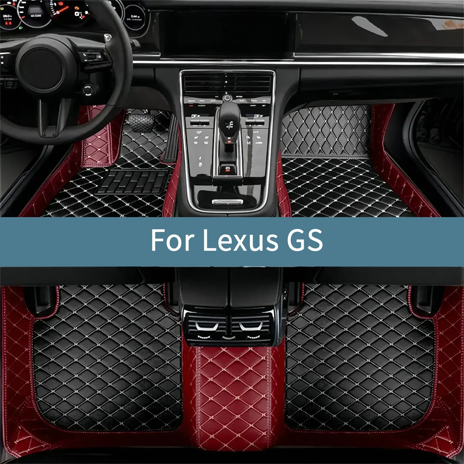 

Full Set Car Floor Mats For Lexus GS 2012 2013 2014 2015 2016 2017 2018 2019 2020 Floor Mats For Cars Interior Accessories