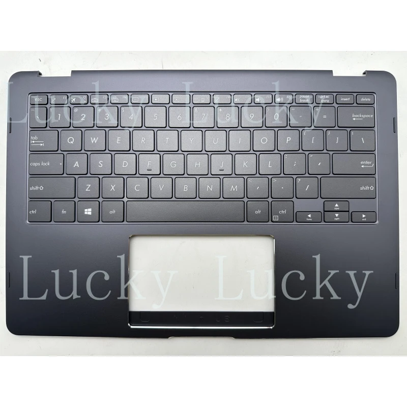 

Клавиатура US-стандарта для Asus ZenBook Flip S Q325U Q325UA с подсветкой и верхней частью корпуса (топкейсом)