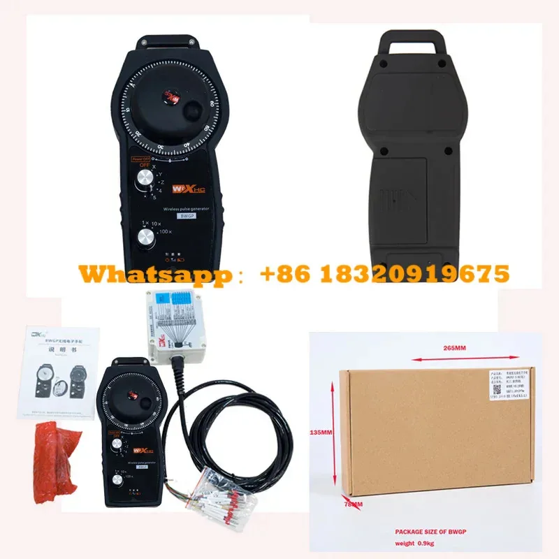 5axis Cutting Machine CNC Machining Center Hand Pulse Generator CNC System Wireless Electronic Handwheel New Generation Handle
