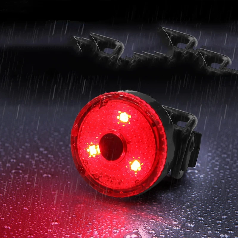 Rear Light Bicycle Lamp  Bicycle Lighting Bicycle  Rear Flashlight  Bike Lanterns Cycling Tail Light Recharged