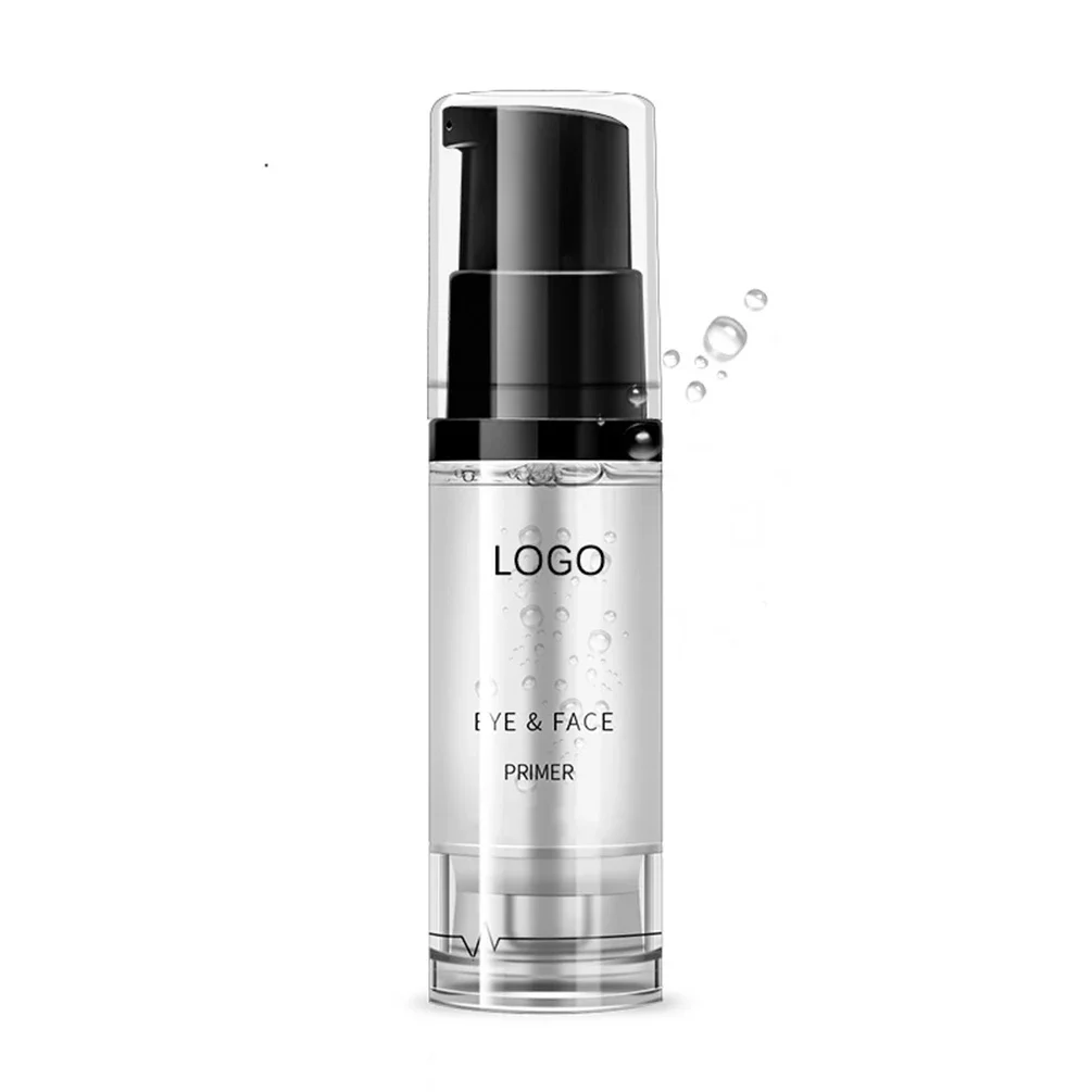 Etichetta privata 10ml Lozione all'essenza Lunga durata Liscia Linee sottili Idratante Idratazione degli occhi Logo personalizzato Trucco Vegan all'ingrosso