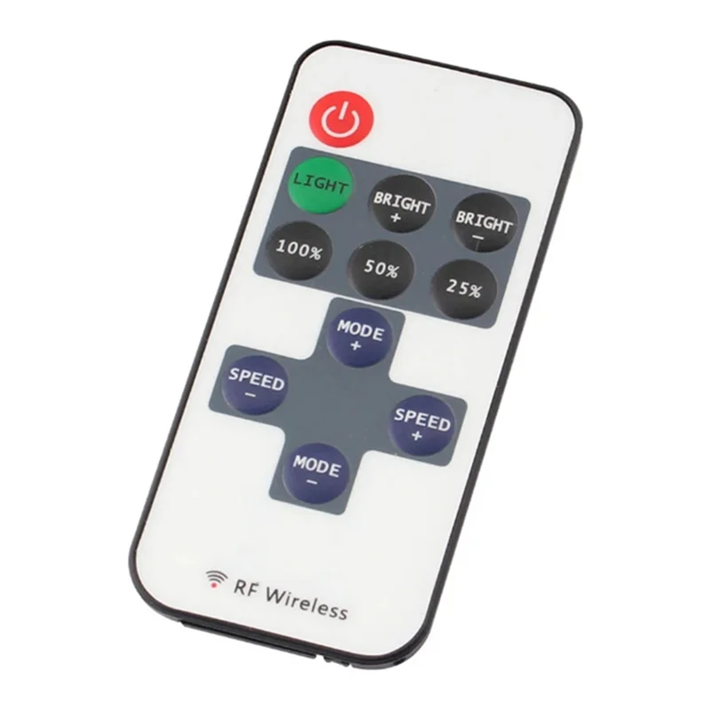 Надежный контроллер светодиодных лент с 11 клавишами, мини-диммер, радиочастотный пульт дистанционного управления, контроллер USB-интерфейса 5 В для одноцветной светодиодной ленты 5050/2835, 11