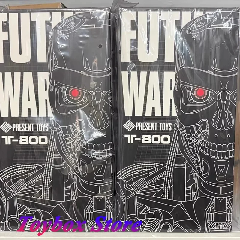 PRESENT TOYS 1/6 Tough Guy Arnold Future Warrior T800 Actionfigur Kollektion Klassische PU-Beschichtungsversion PT-sp80 12-Zoll-Soldat