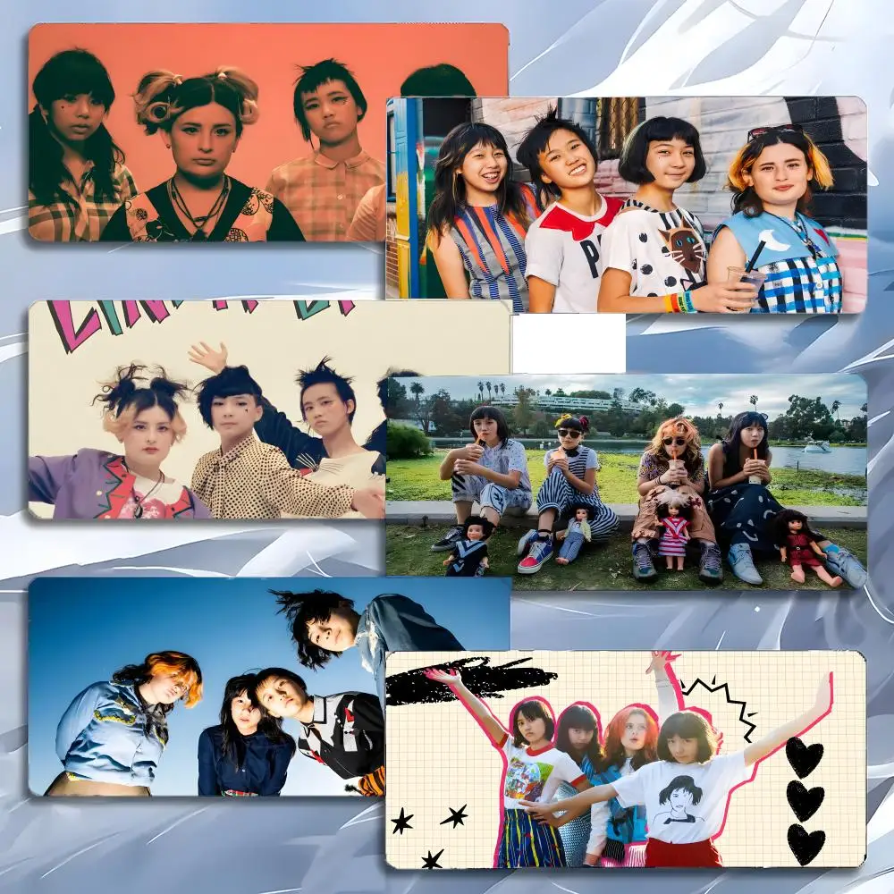 Linda Lindas youth punk band poster T-The Linda Lindas Mouse Pad Mousepad Large Gaming LockEdge Thickened PC Table Desk Mat