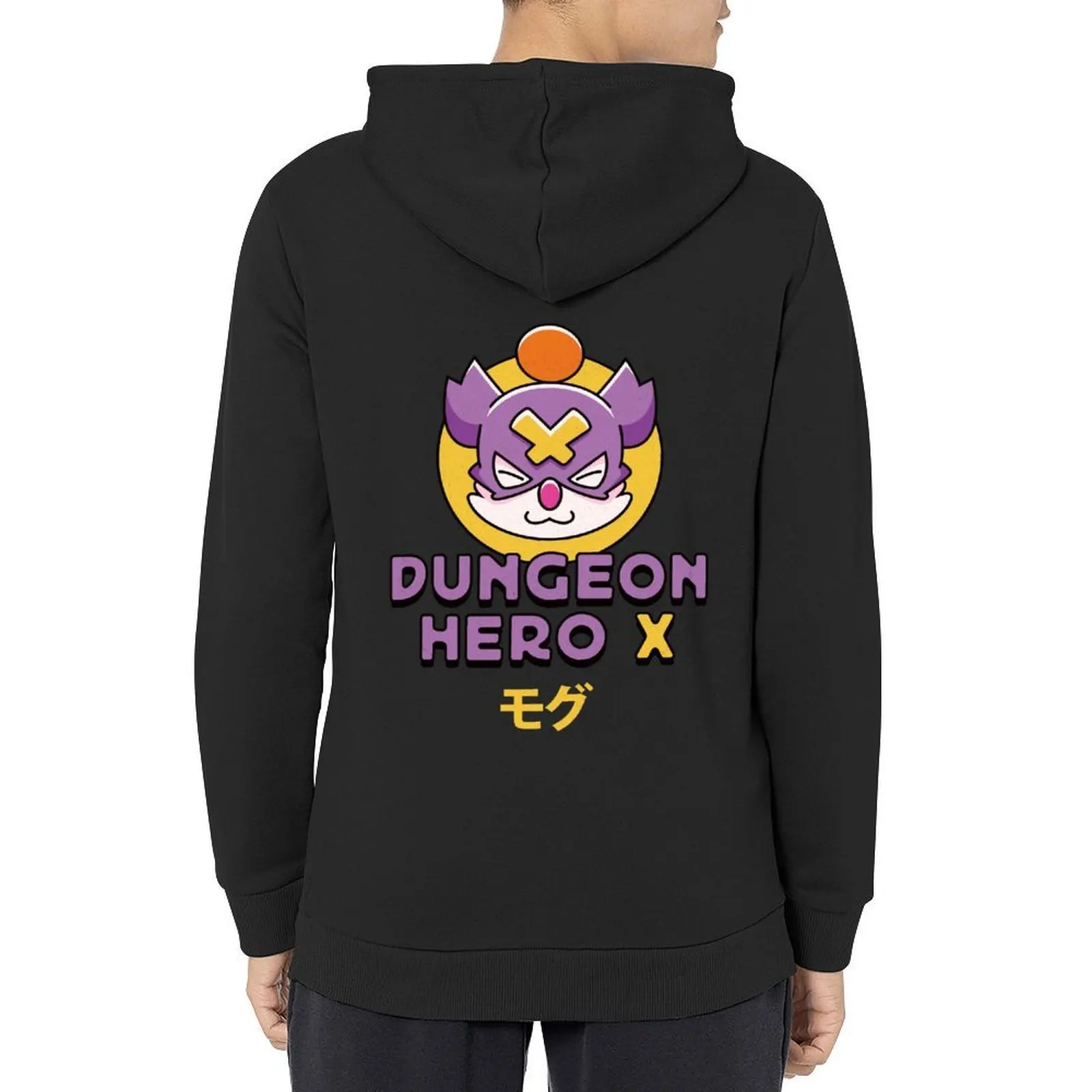 

Dungeon Hero X Mog Hoodie mens designer clothes japanese style korean autumn clothes mens clothing designer hoodies