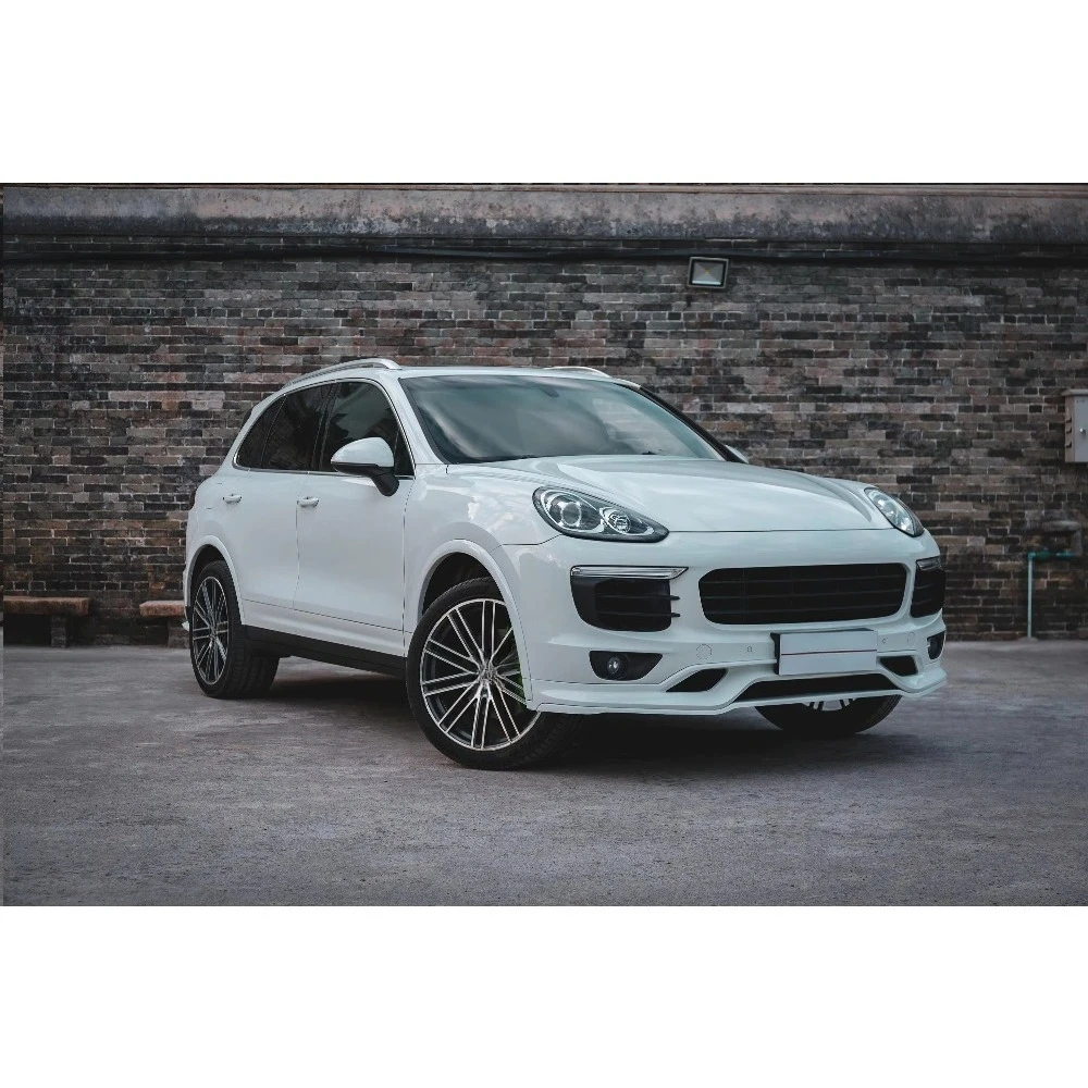 km High-Performance Cayenne Bodykit for 958.2-9Y0.1 Upgrades New Front Lip and Rear Bumpers PP+PU Material Bolt-On Car Styling
