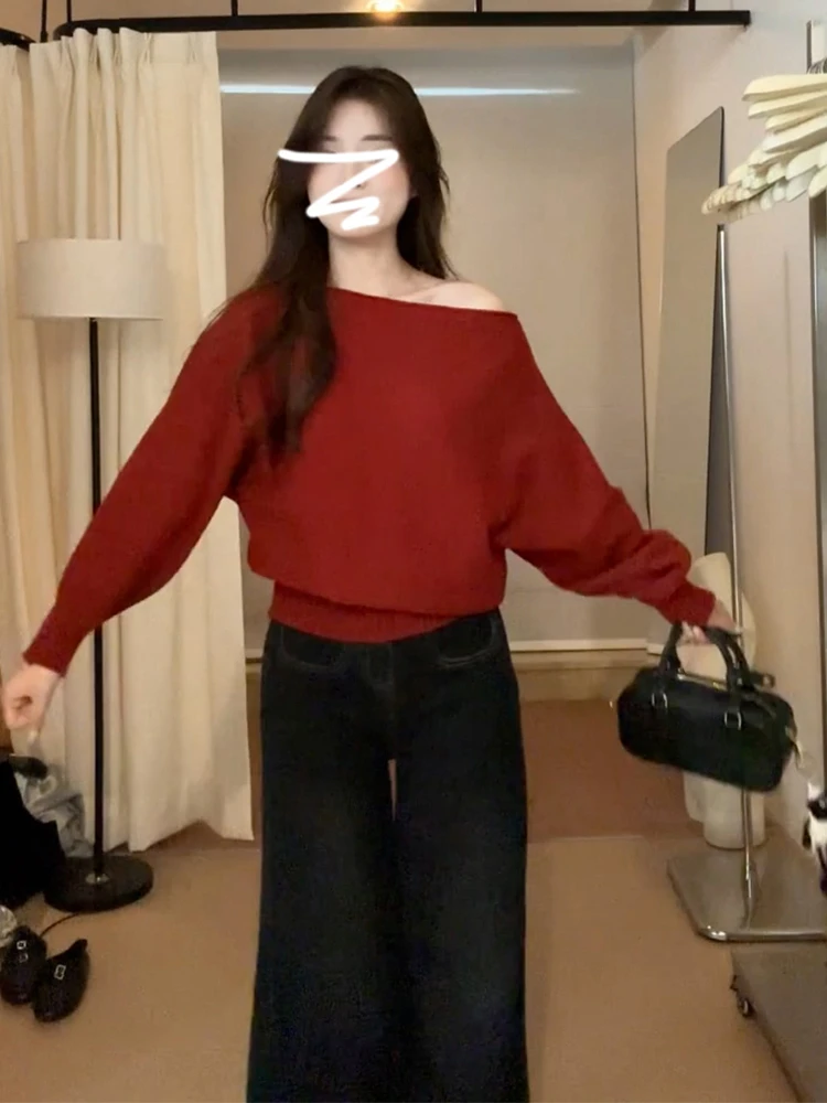 

Sweaters Jumpers Pullovers Women Girls Worsted Floral Pattern Mid-Length BF Y2K Business Meeting Professional OL Commute Formal