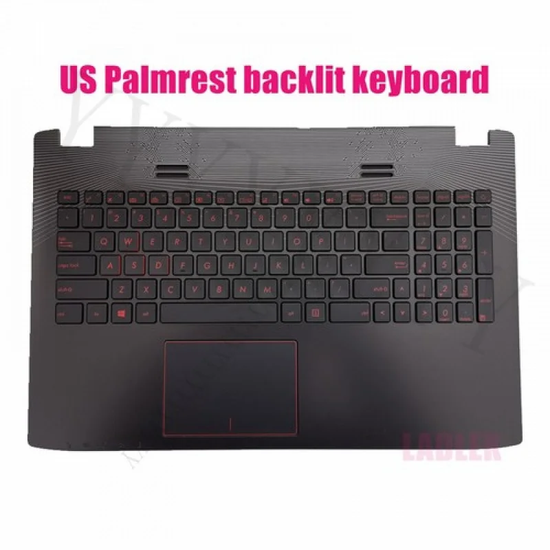 

QUS Palmrest Backlit keyboard for ASUS ROG GL552V/GL552VX/GL552VW/GL552VL