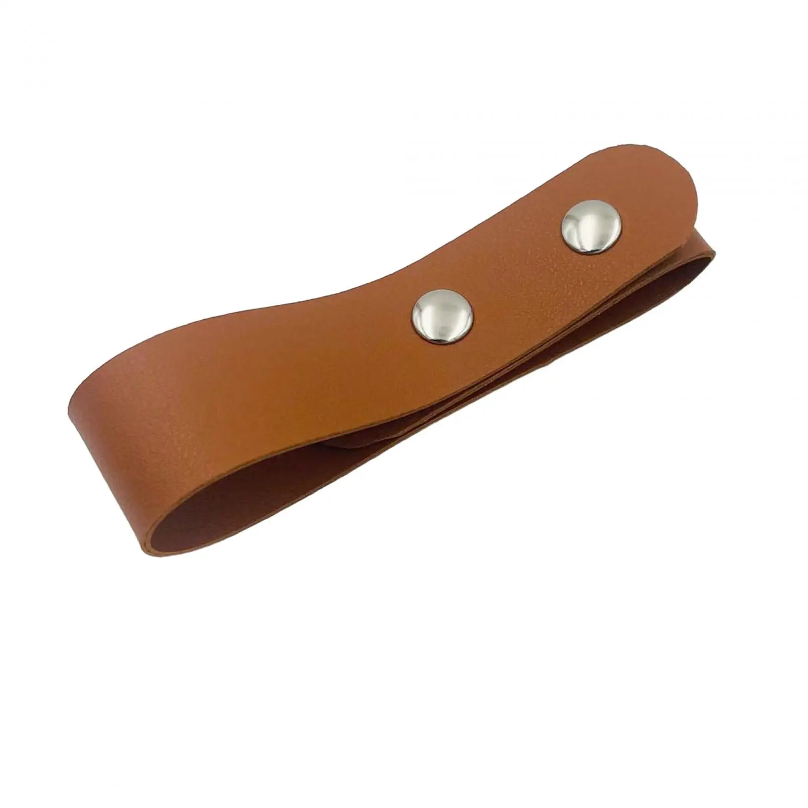 Outdoor Horse Whips Holder Thick PU Leather Belt Loop Pastoral Tool Whip Organizer for Riding Events