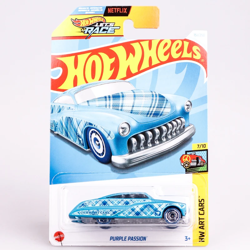 2024 H sıcak tekerlekler araba Diecast 1/64 Let yarışı oyuncaklar Boys Studebaker Champ Volvo Gasser Mazda Dodge Dodge Model doğum günü hediyesi