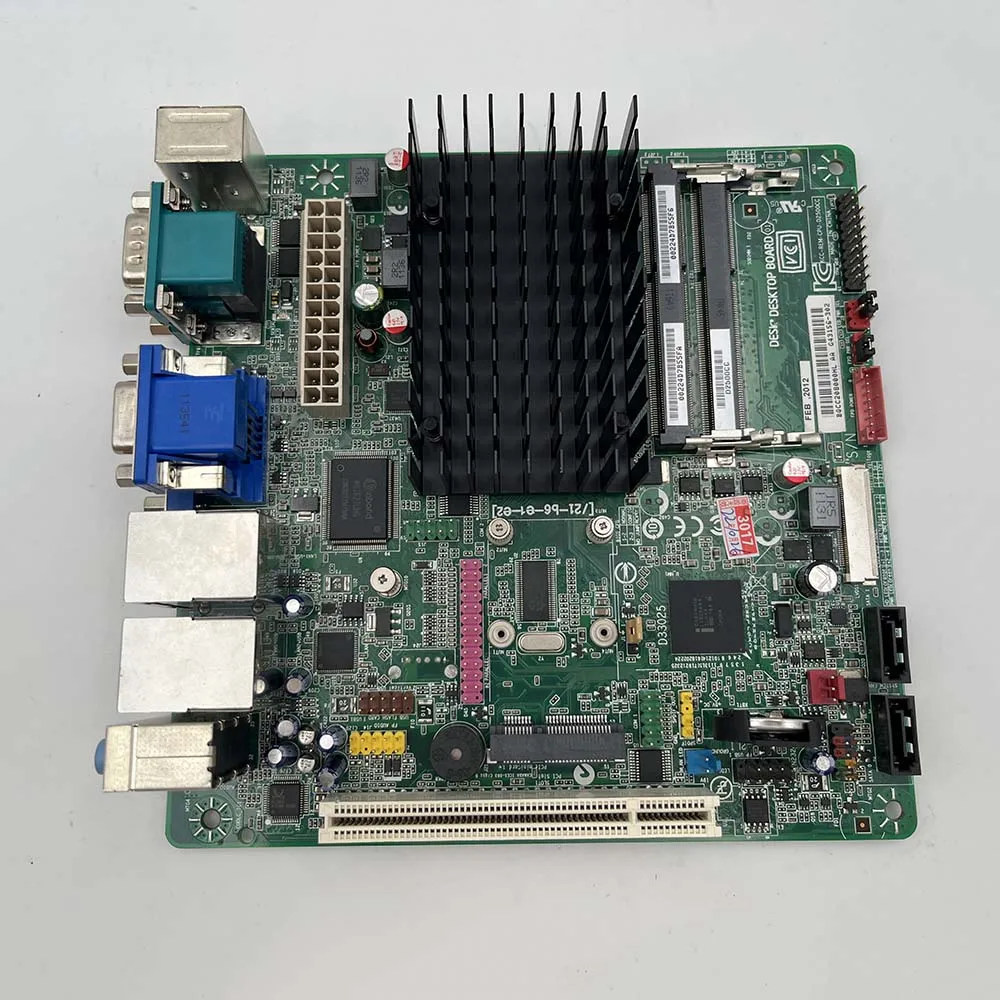 

Industrial Computer Motherboard For Intel M-ITX D2500cc DDR3L 17*17