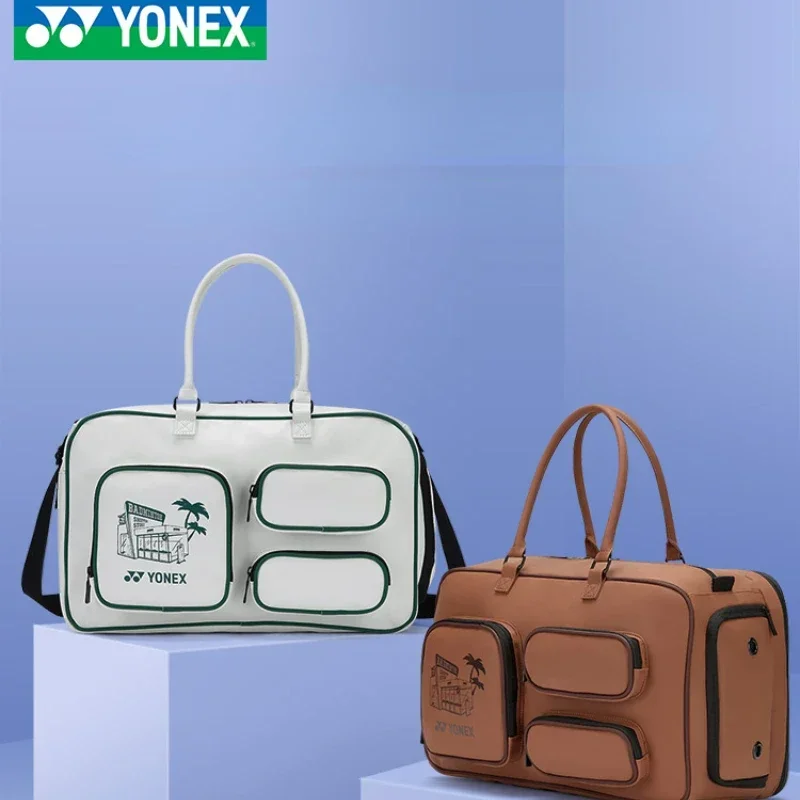 New YONE Badminton shoulder bag BA282CR large capacity tennis handbag independent shoe compartment