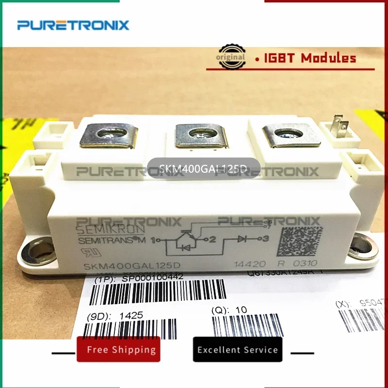 SKM300GAL128D SKM400GAL125D SKM400GAL173D SKM400GAL176D SKM200GAL176D SKM200GAL12T4 SKM200GAL122D Módulo IGBT Original