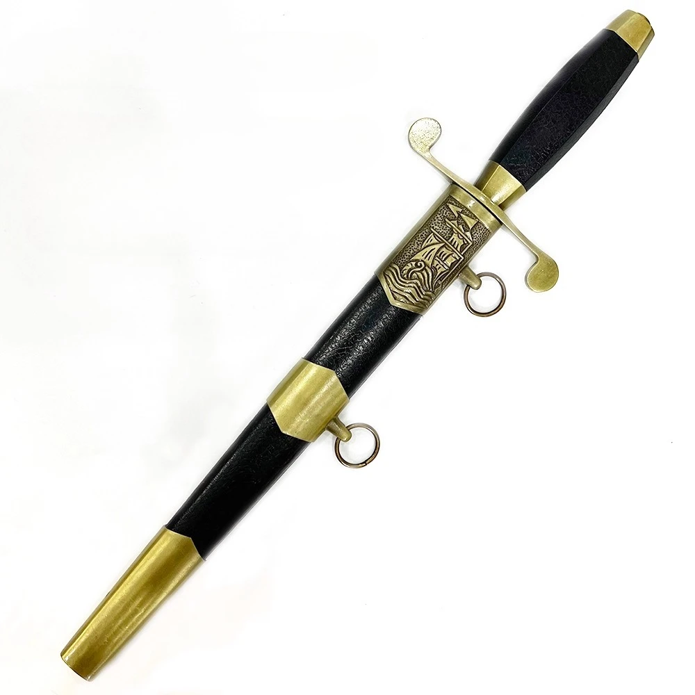 35CM 서양식 단검 해군 칼 모형 수집품 책상 장식품 창의적인 생일 선물 남자친구용 장난감