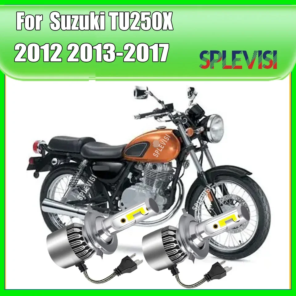 H4 Hb2 LED Headlight - enhancing safety for both you and oncoming traffic Fits For Suzuki TU250X 2012 2013 2014 2015 2016 2017