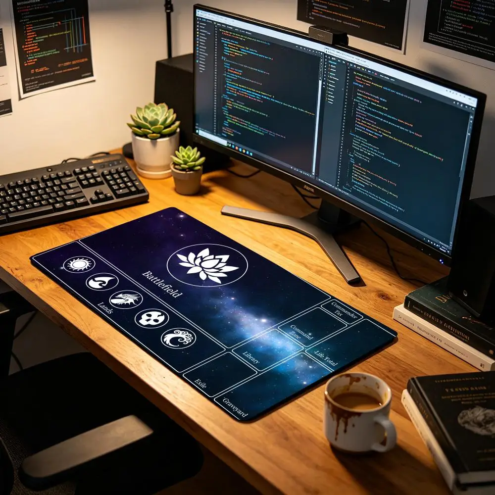 

Professional E-sports Game mat Large Rubber Anti-slip PC Desk Accessories Office Gamer Keyboard Decor Mat Competition Unique