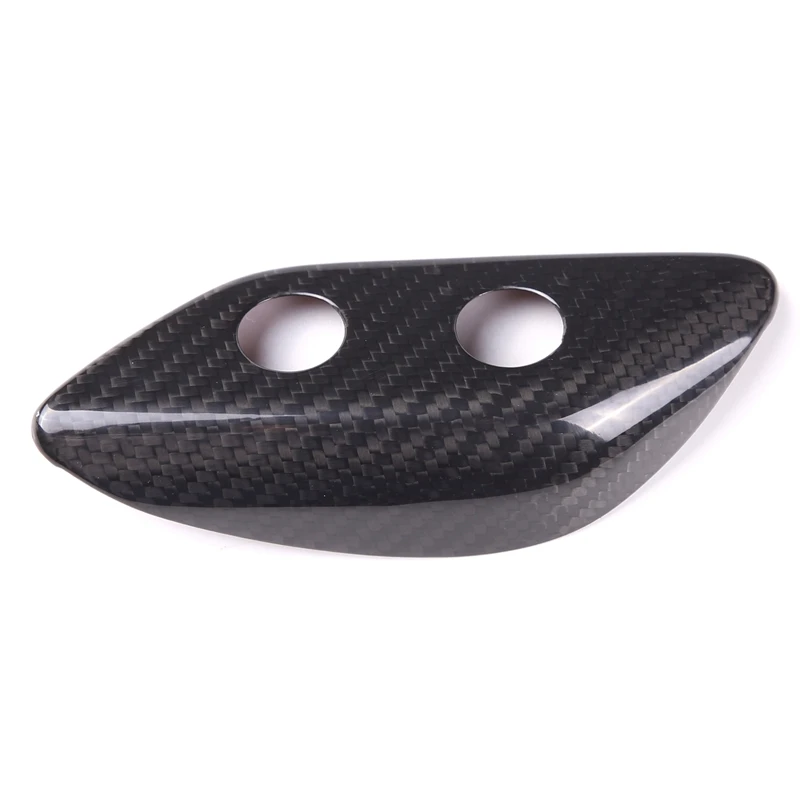 Fit For-Ferrari F12 Berlinetta 2013 Real Carbon Fiber Car Indoor Fuel Tank Switch Cover