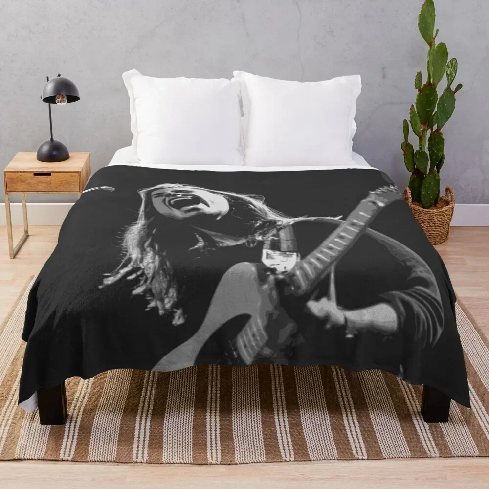 

Julien Baker painting Throw Blanket