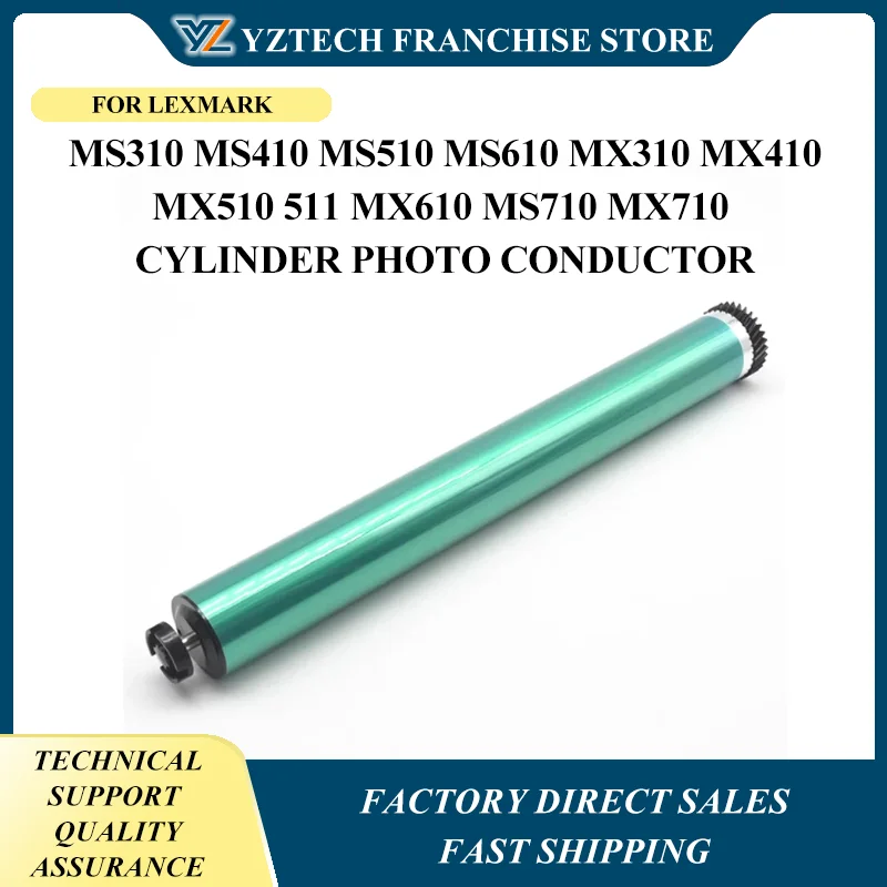 4pcs TAMBOR OPC MS810 MX810 Para Lexmark MS310 MS410 MS510 MS610 MX310 MX410 MX510 511 MX610 MS710 MX710 Cilindro Foto condutor