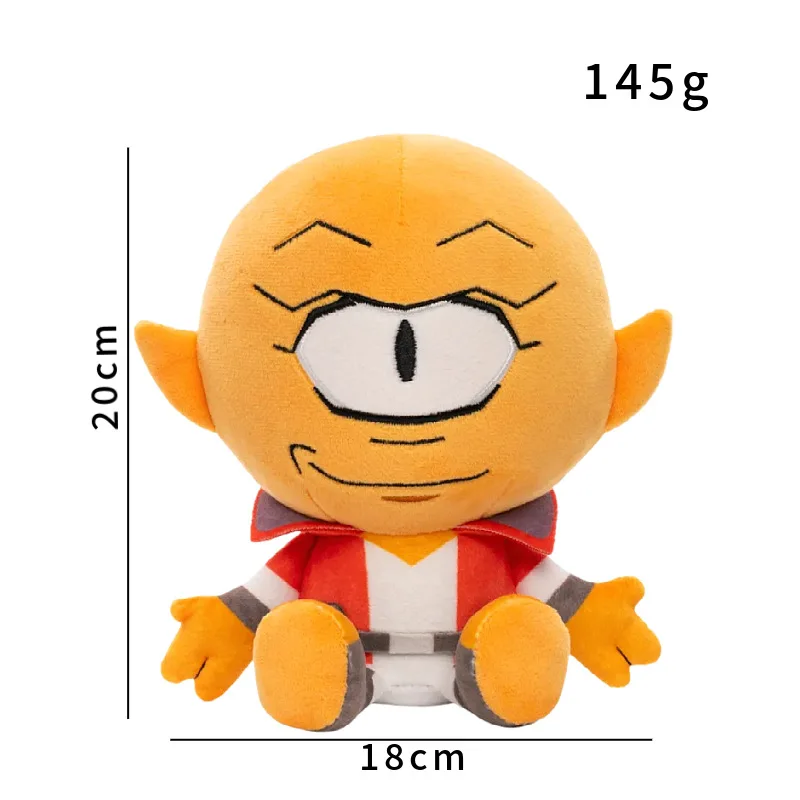 Invincible Hero Plush Toy 20cm Single Eyed Stuffed Anime Game Peripheral Collectible Doll Gift For  Fans Home Decoration