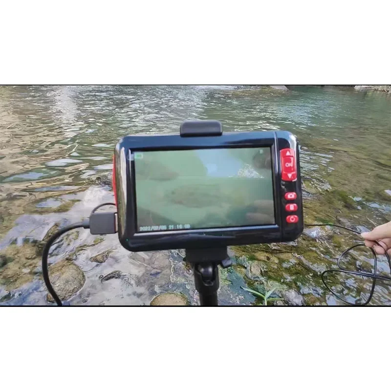 Imagem -06 - Câmera de Pesca com Resolução 1080p com Tela à Prova Dágua Ip67 70 ° Fato de Tiro para Observação de Peixes em Ampla Gama de Ambientes