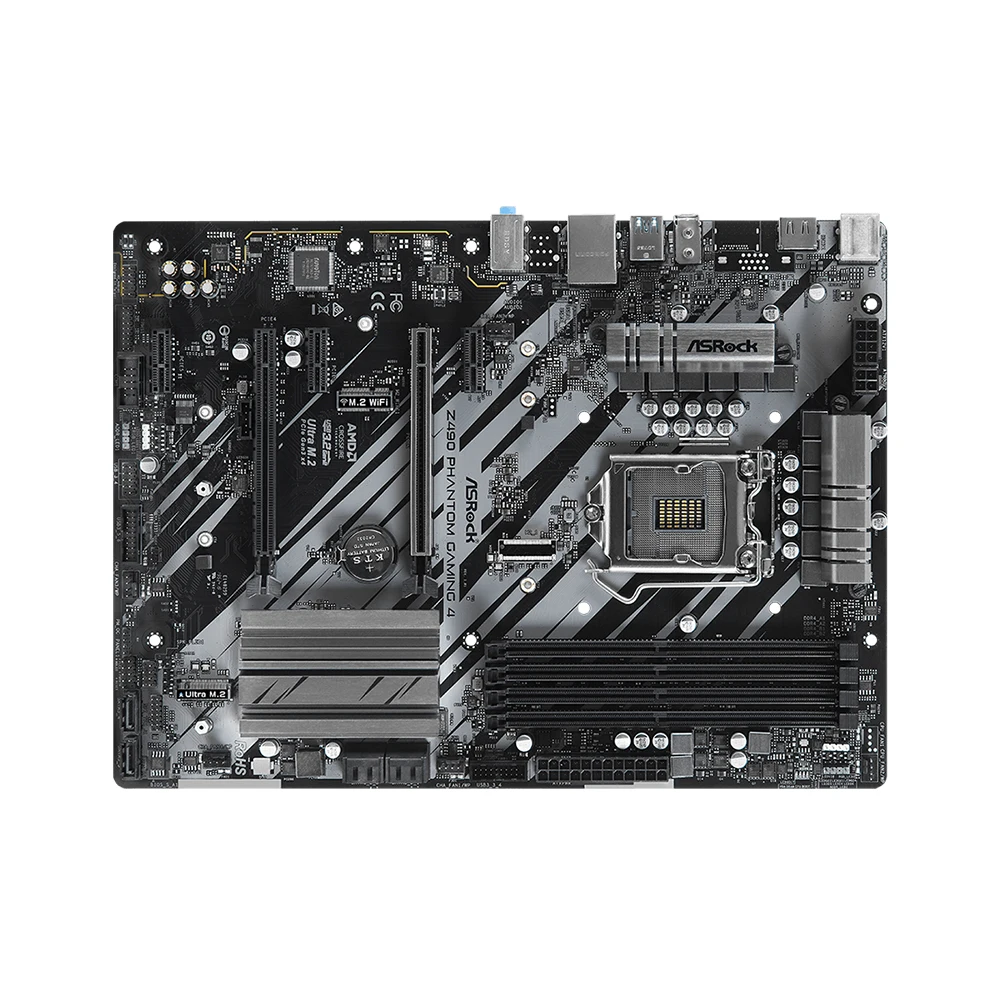 ASRock Z490 Phantom Gaming 4 Motherboard Intel Z490 LGA 1200 DDR4