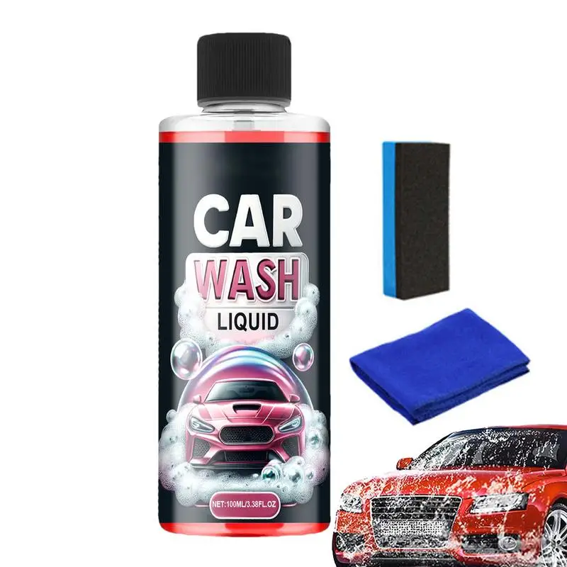 Foam Car Wash 100ml Foaming Car Wash Soapbar Multifunctional Car Wash Foam Foaming Car Wash Soaps Exterior Care Products For Car