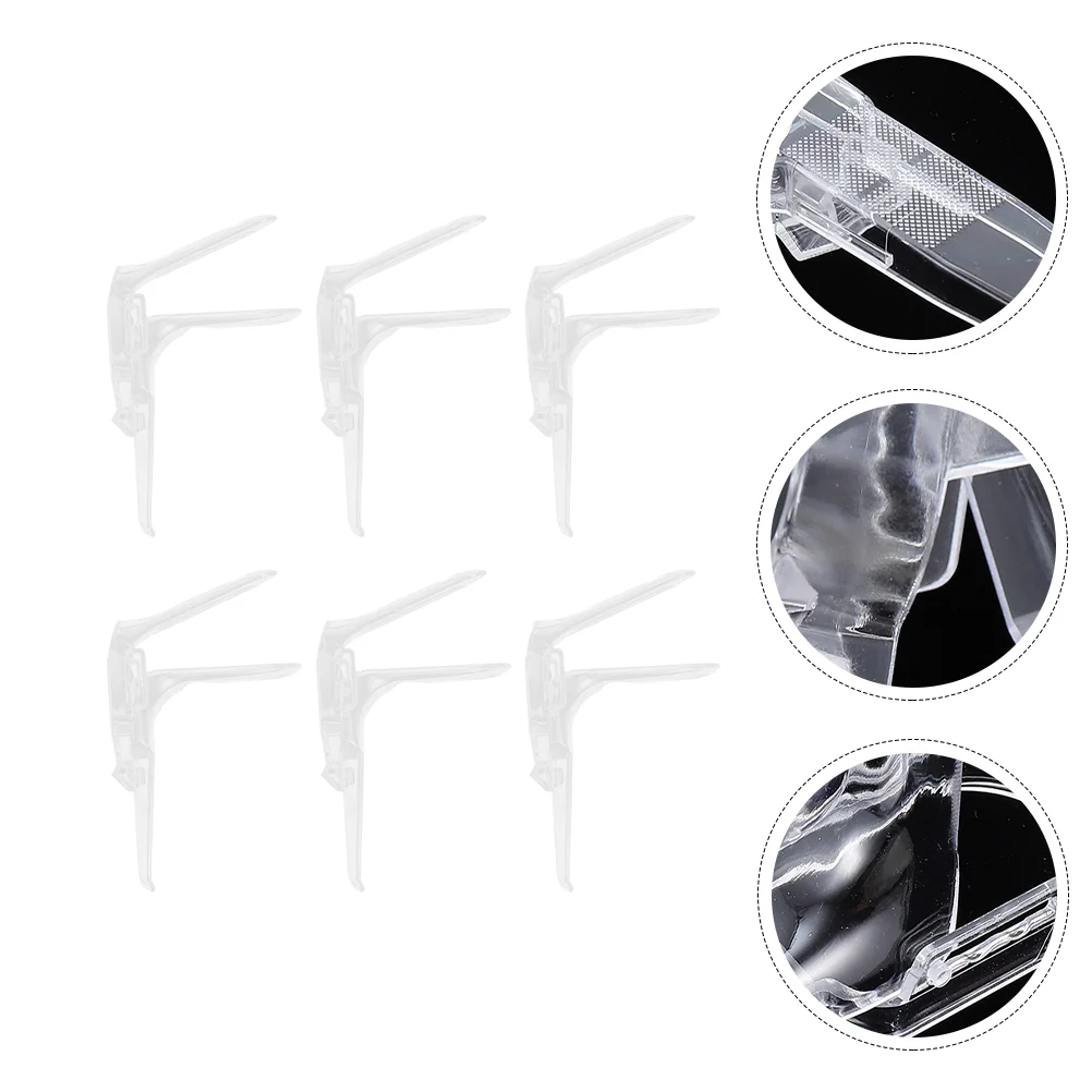 6 Pcs Disposable Professional Woman Speculum Convenient Fully Transparent