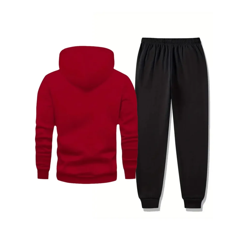 بدلة رجالية على الموضة لخريف وشتاء 2025 - منتج مطبوع شعبي للرجال - مريح ومسامي - هوديي رجالي - سراويل رجالية #6