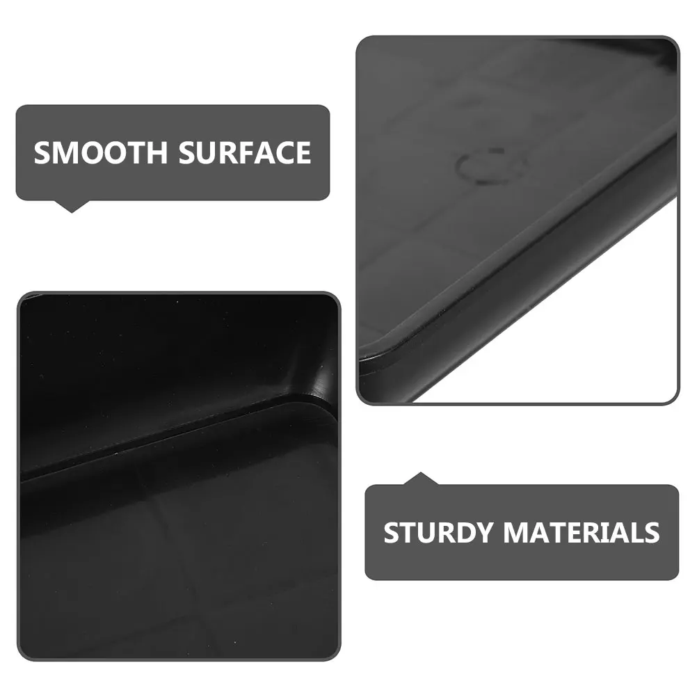 

4pcs Plant Saucers For Flower Pots Plastic Drainage Garden Pot Bottom Trays Leak Proof Floor Protector Durable Pp Material