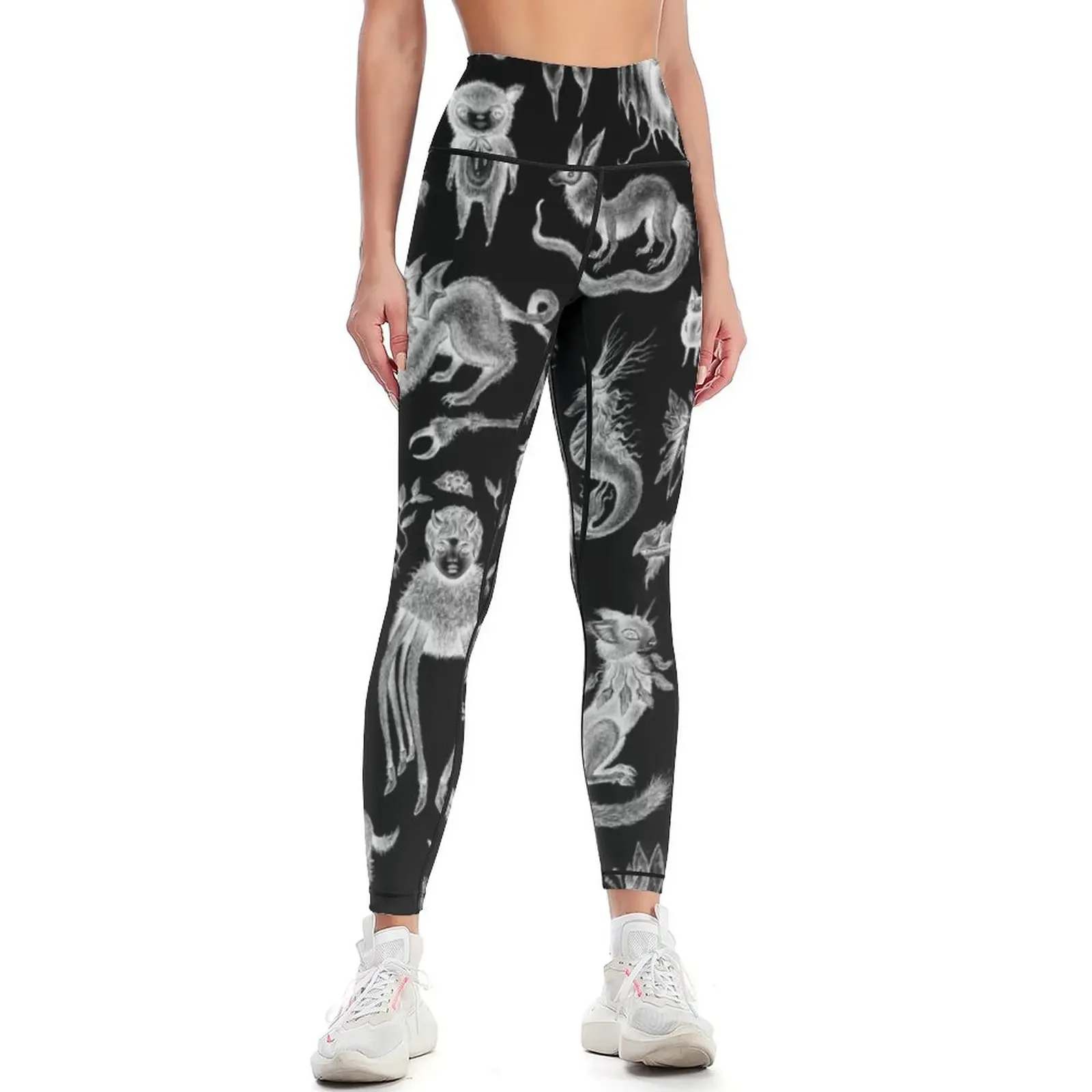 

We Are Not Alone - inverted Leggings gym's sportswear trousers Sports pants for harem pants Womens Leggings