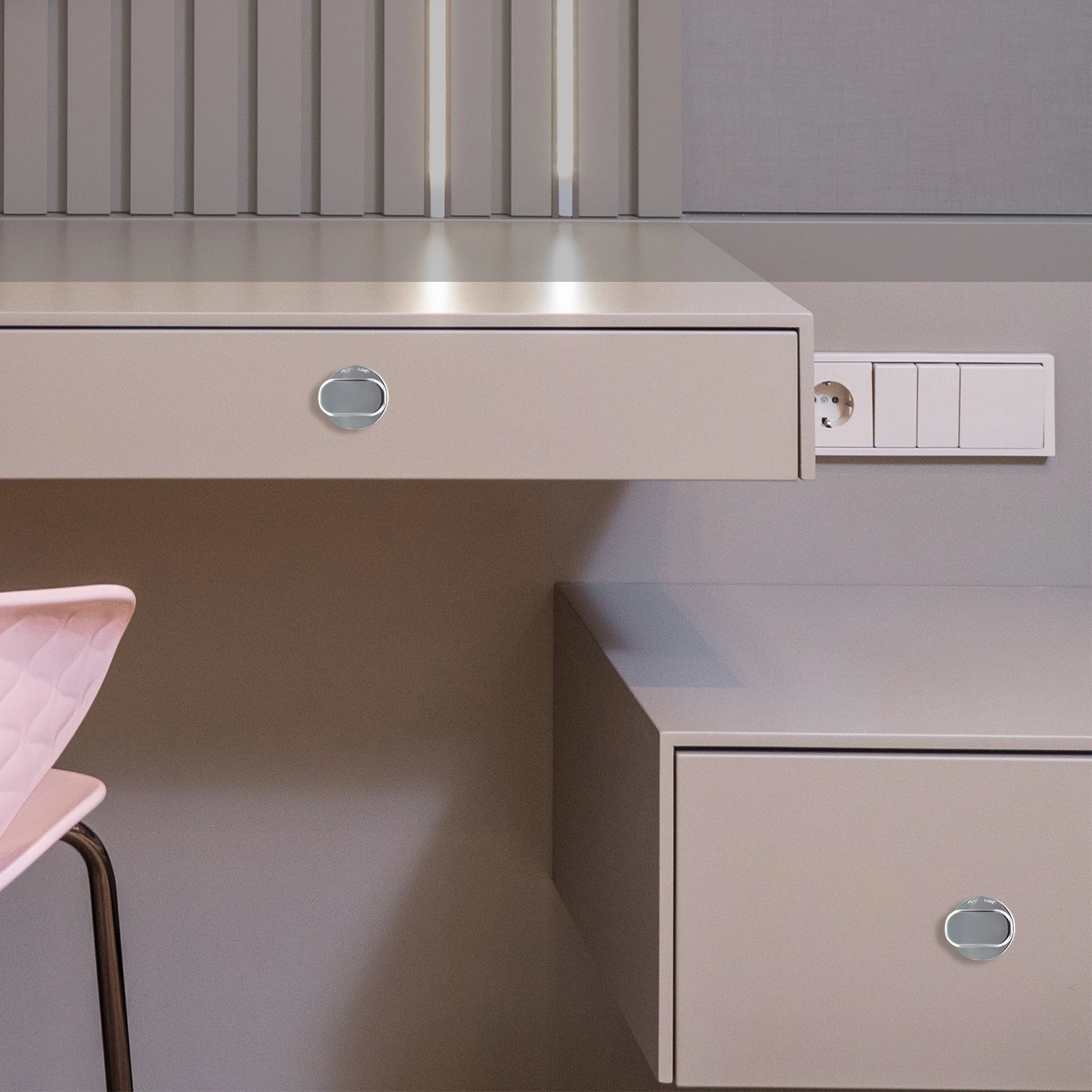 مقبض كوب شفط ذاتي اللصق، مقبض درج، مقبض مساعد لسحب الباب، سهل التركيب لأثاث خزانة الملابس في النافذة