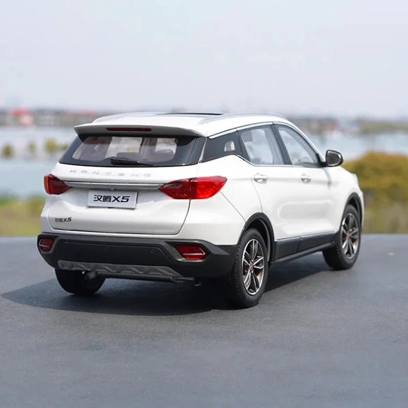 HANTENG AUTO X5-Alloy SUV Car Model, Diecast 1:18 Escala, Produto Acabado, Simulação De Brinquedo, Presente Da Coleção, Modelo Estático, Original