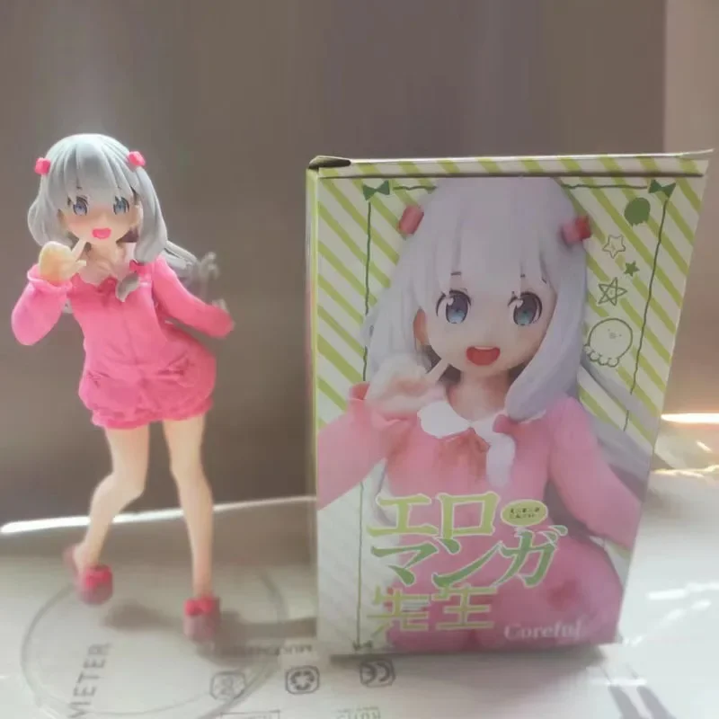 20CM Erotic Comics Teacher Mr. Eromanga Izumi Nighty Izumi Sagiri Figure PVC Action Figure Collectible Model Toy