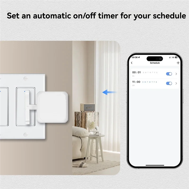 Aaael-tuya inteligente bluetooth dedo robô interruptor de pulso botão chave vida inteligente app controle voz via alexa, google assistente