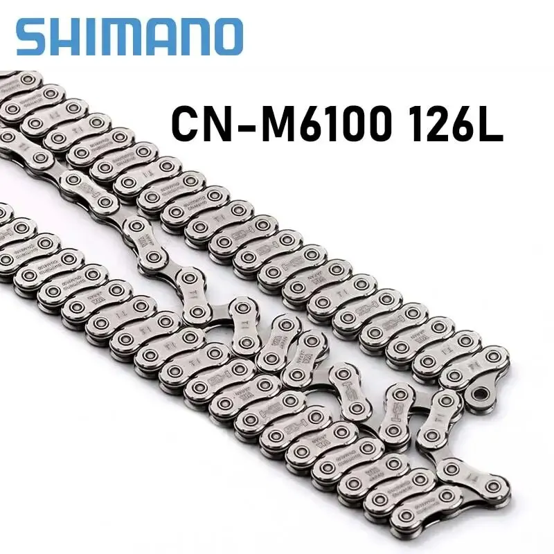 Shimano Deore M6100 MTB Chain 126L 12S Mountain Bicycle Chain Quick Link 12 Speed Bike Chains 12V Current