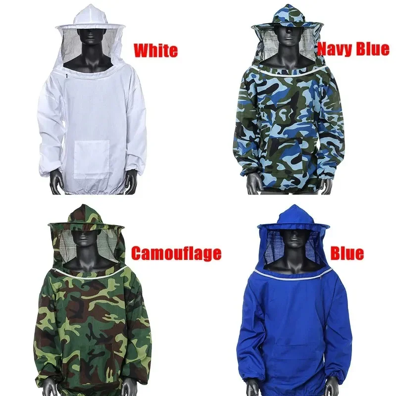 Beekeeping Clothing Protective Beekeeping Anti Bee Suit Veil Beekeeper Bee Insect Feeding Supplies equipment