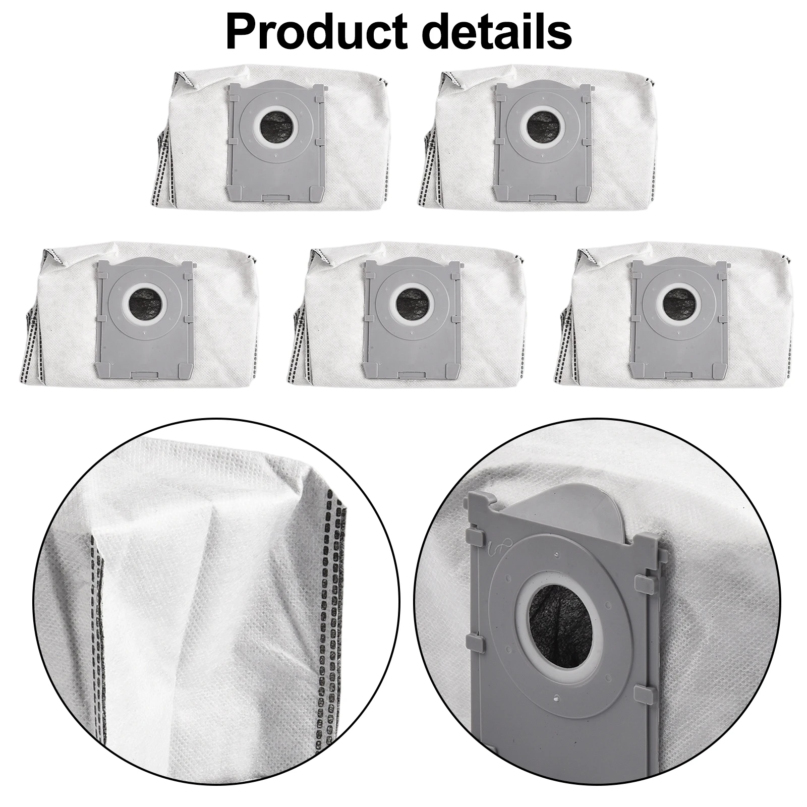 

Dust Bags For Vacuum Cleaner Non-woven Fabric As Pictures Show Vacuum Cleaner Easy Installation Pet Friendly Sturdy Construction