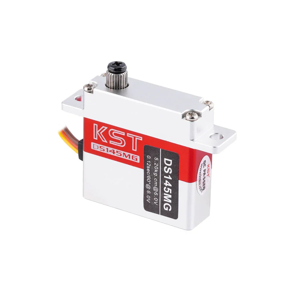 KST DS145MG أجهزة تروس معدنية رقمية 10 مم 5.2Kgf.cm 0.12sec لجناح طائرة شراعية