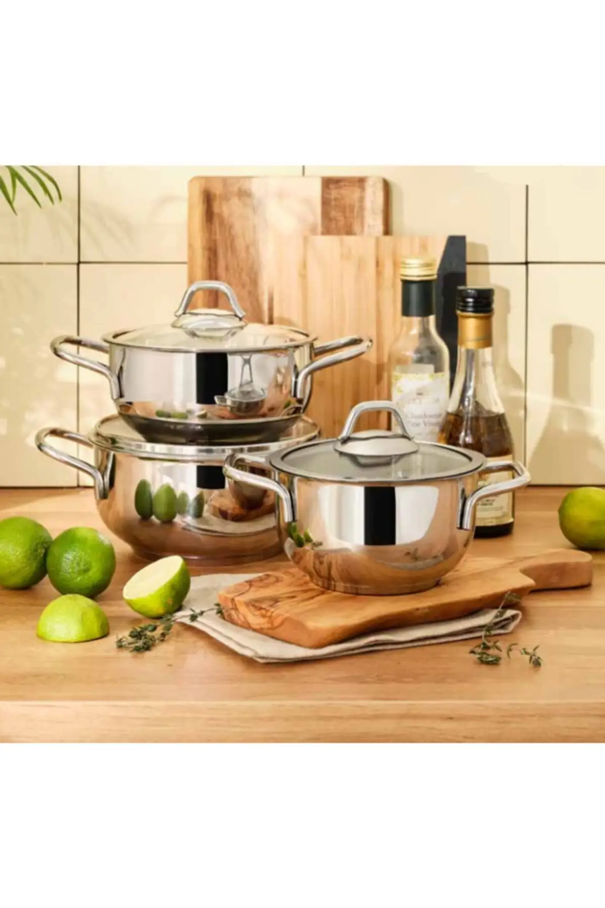 DOLBOVI Rumeli 6 piece Midi Cookware Set Cookware Set Cookware