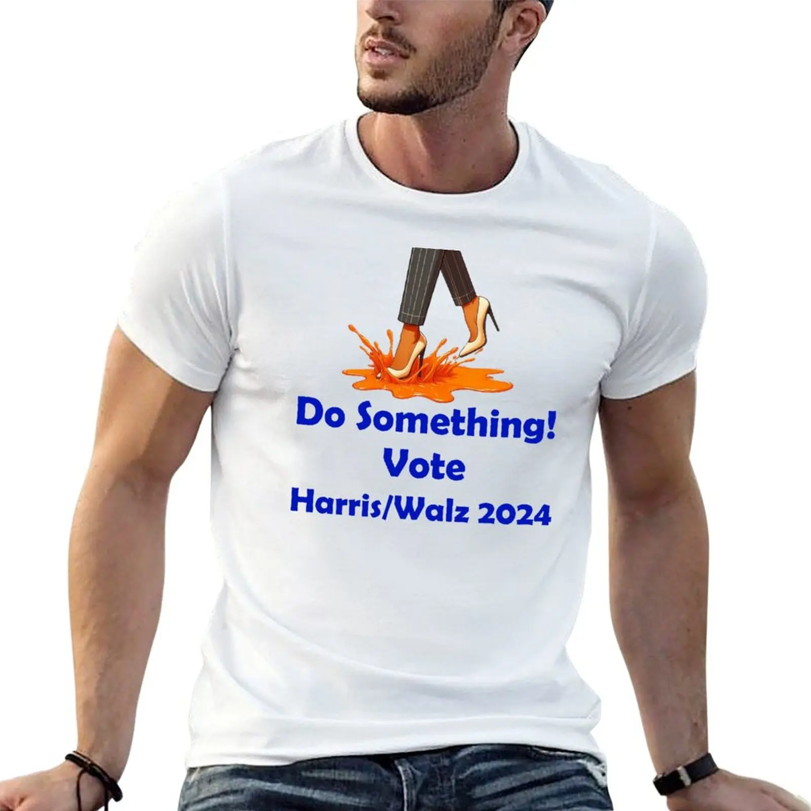 Do something vote T-Shirt Anti-Wrinkle Short Sleeve T-Shirt
