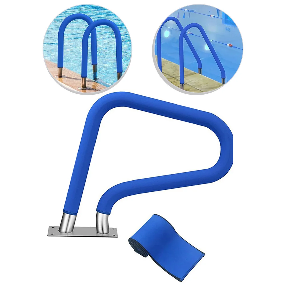 

Защитный чехол для поручней бассейна с молнией, из неопрена, для безопасного входа и выхода из бассейна.