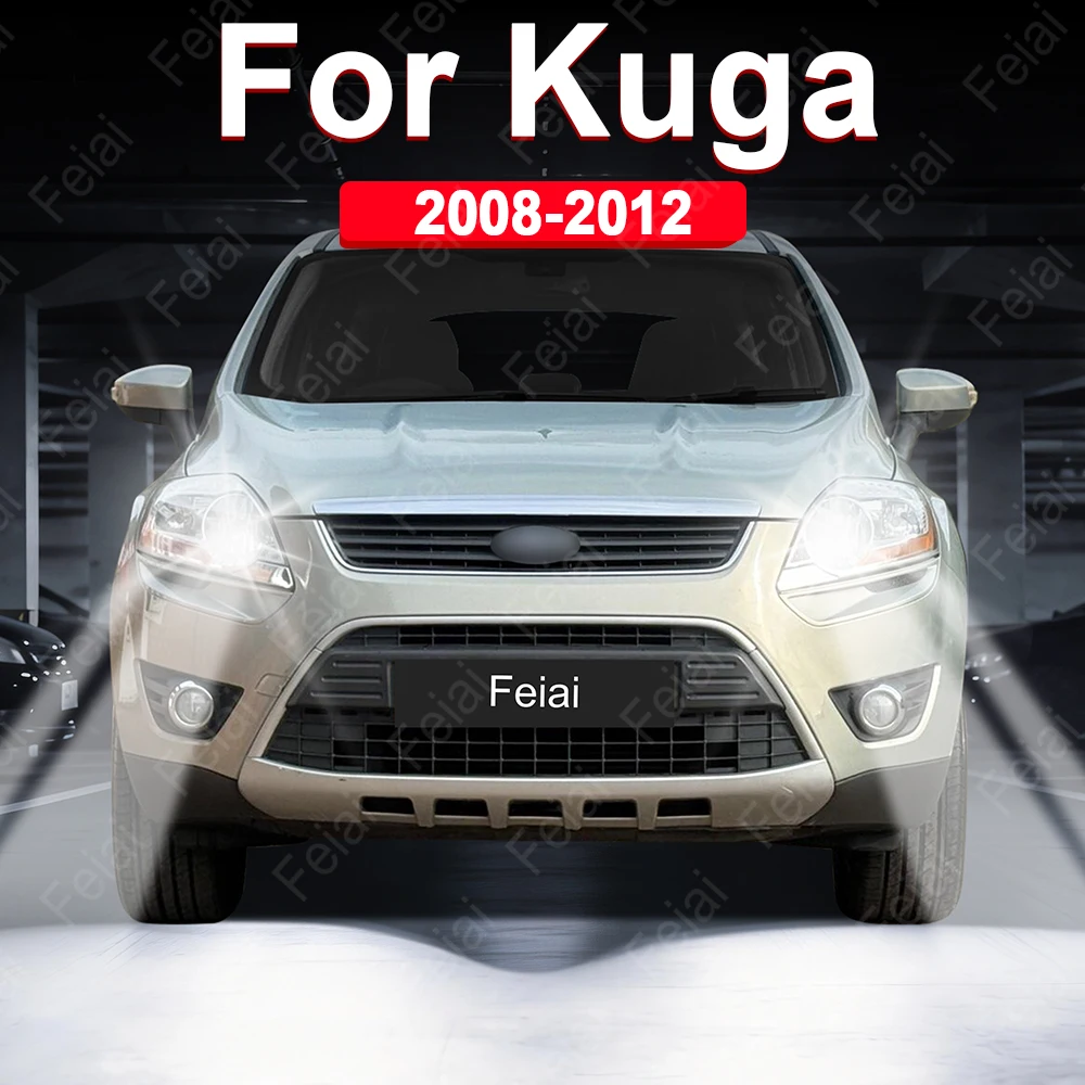 

For Ford Kuga 2008-2012 Headlight LED Bulbs Kuga MK1 Accessories 2009 2010 2011 Car Headlights Auto Headlamp Super Bright LED