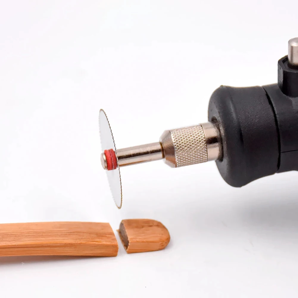 10 Chiếc 22/25/32Mm Mini Đĩa Cắt Nhỏ Lưỡi Tròn Dụng Cụ Dremel Rotary Nhựa Gỗ dao Cắt