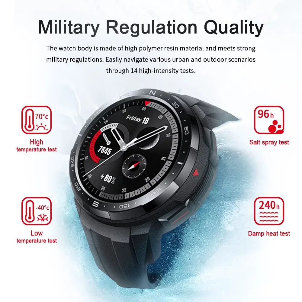 Original honor watch GS Pro endurance sports intelligent voice Bluetooth call heart rate sleep blood oxygen GPS step waterproof