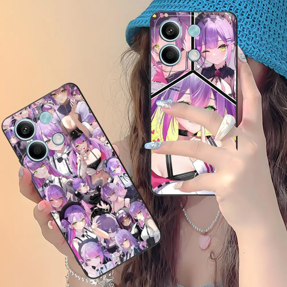 Funda de teléfono Anime Tokoyami Towa para Xiaomi Redmi Note 14 13 12 11 A5 3 2 1 Pro Plus 4G 5G Color protección teléfonos móviles de lujo