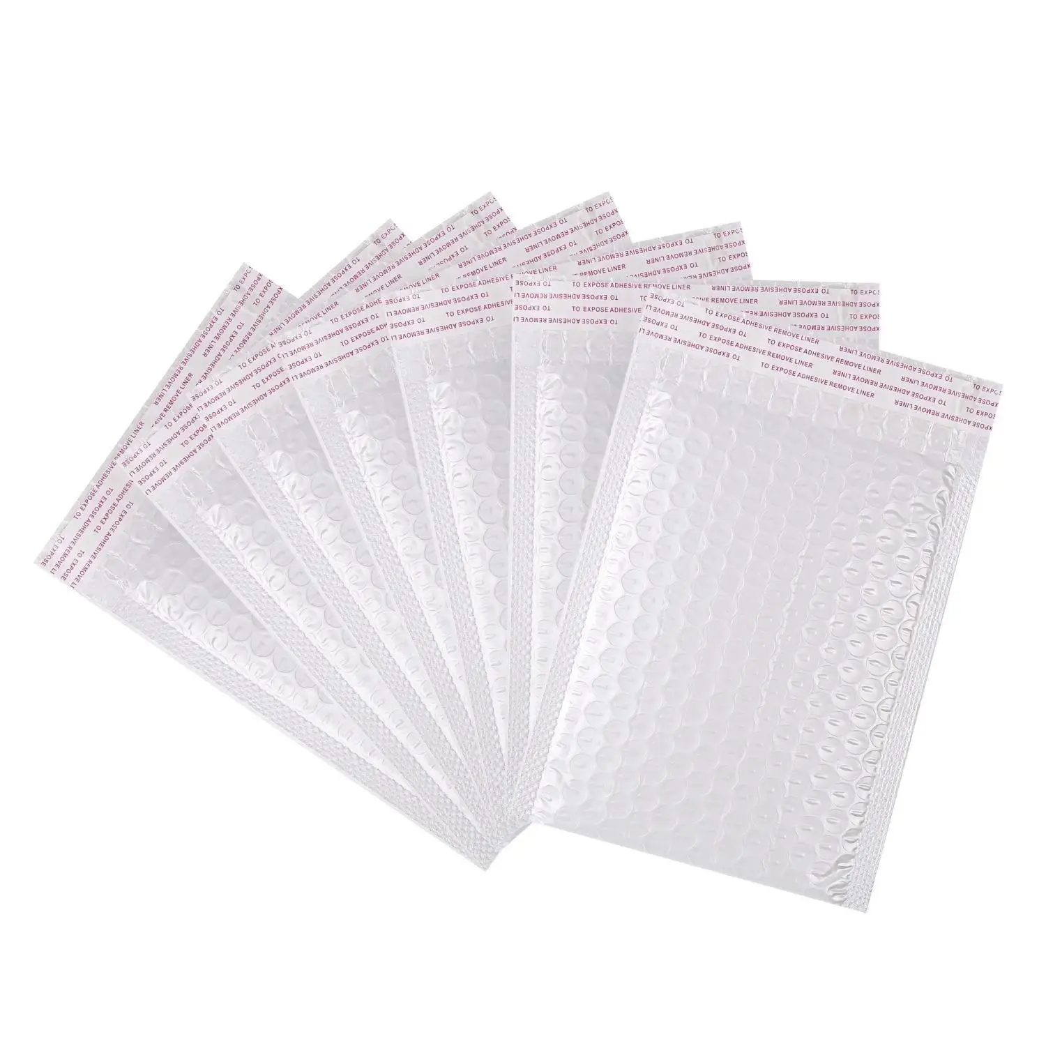 White Pearlescent Film Bubble Bags Self-sealing Foam Padded Envelope Storager Shipping Packages Mailing Bag Packaging Parcel Bag