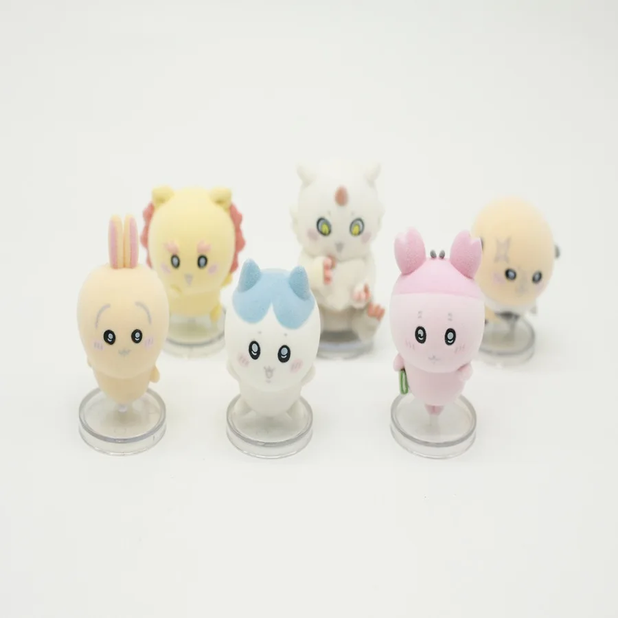 

Подлинная Chiikawa Usagi Hachiware Momon Ga Suede Food Play слепая коробка рюкзак кулон аниме мультфильм подарок на день рождения детские игрушки